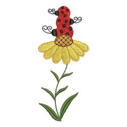 Spring Ladybugs 2 02 machine embroidery designs