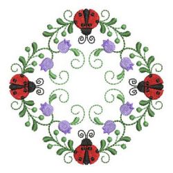 Spring Ladybugs 2 09 machine embroidery designs