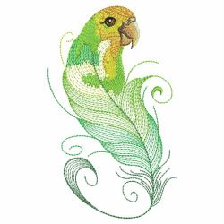 Parrot Feathers 10(Lg) machine embroidery designs