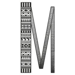 Blackwork Alphabet 13(Sm) machine embroidery designs