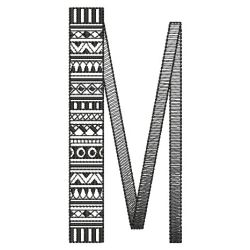 Blackwork Alphabet 13(Lg) machine embroidery designs