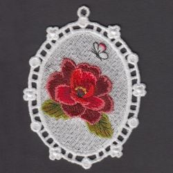 FSL Floral Cameos 05 machine embroidery designs