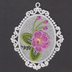 FSL Floral Cameos 09 machine embroidery designs