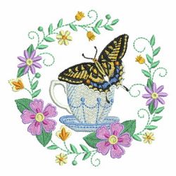 Tea Party 04(Lg) machine embroidery designs