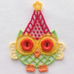 FSL Button Owls 08 machine embroidery designs