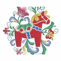 Swedish Dala Horse 06