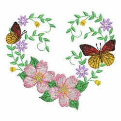 Heart Of Blooms 03(Lg) machine embroidery designs