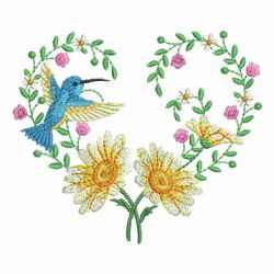 Heart Of Blooms 10(Sm) machine embroidery designs