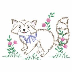 Vintage Baby Animals 3 10(Md) machine embroidery designs