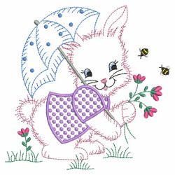 Vintage Baby Animals 4 03(Md) machine embroidery designs