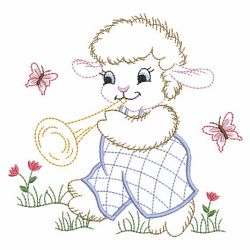 Vintage Baby Animals 4 05(Sm) machine embroidery designs