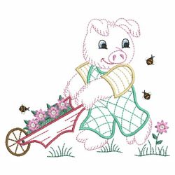 Vintage Baby Animals 4 09(Sm) machine embroidery designs