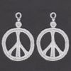 FSL Peace Sign Earrings 04