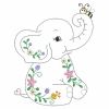 Vintage Floral Animals(Md)