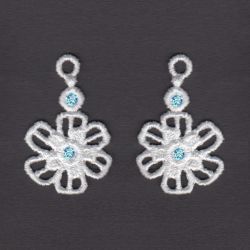 FSL Crystal Earrings 01 machine embroidery designs