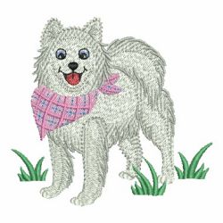 Playful Puppy 05(Lg) machine embroidery designs