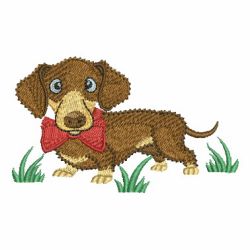 Playful Puppy 07(Lg) machine embroidery designs