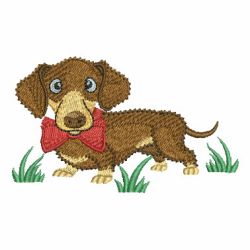 Playful Puppy 07(Sm) machine embroidery designs