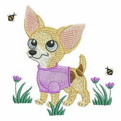 Playful Puppy 08(Lg) machine embroidery designs
