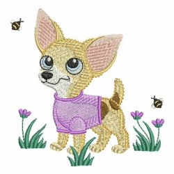 Playful Puppy 08(Sm) machine embroidery designs