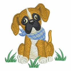 Playful Puppy 09(Lg) machine embroidery designs