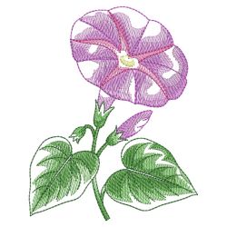 Watercorlor Flowers In Bloom 2 07(Sm) machine embroidery designs