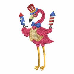 Patriotic Animals 02 machine embroidery designs