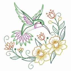 Vintage Hummingbirds 2(Lg) machine embroidery designs