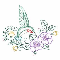 Vintage Hummingbirds 2 03(Sm) machine embroidery designs