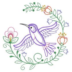 Vintage Hummingbirds 2 04(Sm) machine embroidery designs