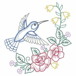 Vintage Hummingbirds 2 06(Lg) machine embroidery designs