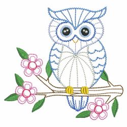 Vintage Owls 05(Md) machine embroidery designs