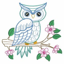 Vintage Owls 07(Md) machine embroidery designs