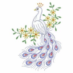 Vintage Peacock 01(Lg) machine embroidery designs