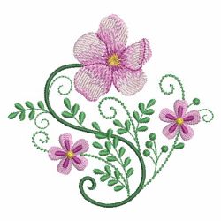 Floral Fantasy Blocks 06(Sm) machine embroidery designs