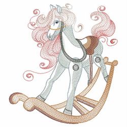 Carousel Horse 05(Md) machine embroidery designs