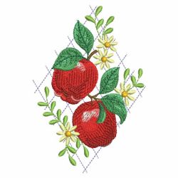 Fresh Fruits 4 06(Sm) machine embroidery designs