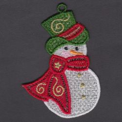 FSL Golden Christmas 07 machine embroidery designs