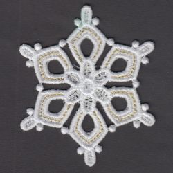 FSL Golden Snowflakes 02 machine embroidery designs