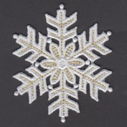 FSL Golden Snowflakes 05