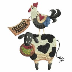 Country Chicken 3 04 machine embroidery designs