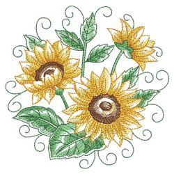 Watercolor Flowers In Bloom 4(Md) machine embroidery designs