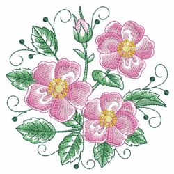 Watercolor Flowers In Bloom 4 06(Lg) machine embroidery designs