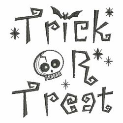 Blackwork Halloween 03 machine embroidery designs