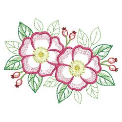 Vintage Florals 04(Md) machine embroidery designs