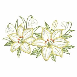 Vintage Florals 05(Sm) machine embroidery designs