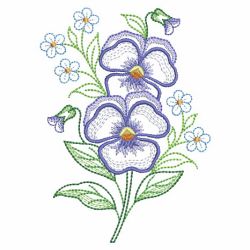 Vintage Florals 07(Lg) machine embroidery designs