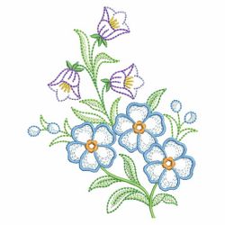 Vintage Florals 08(Sm) machine embroidery designs