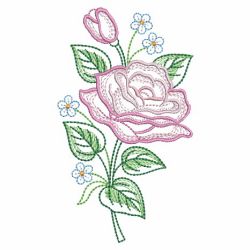 Vintage Florals 10(Md) machine embroidery designs