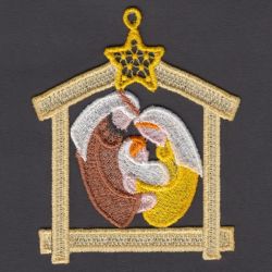 FSL Nativity Ornaments 2 machine embroidery designs